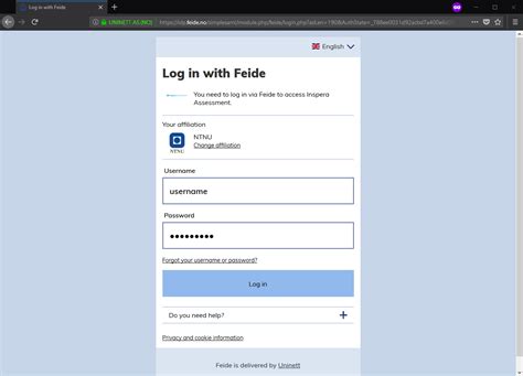 feide ntnu innlogging.